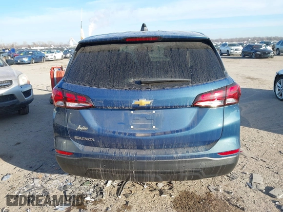 2024 Chevrolet Equinox LS with VIN 3GNAXHEG1RL251699, listed as a IAAI auction lot 41288241 with 13,708 mi miles and . Bid and sale history available at DreamBid. Image 16.