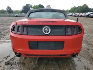 2013 Ford Mustang V6 with VIN 1ZVBP8EM3D5203940, listed as a Copart auction lot 55064825 with 129,334 mi miles and Salvage title. Bid and sale history available at DreamBid. Image 6.