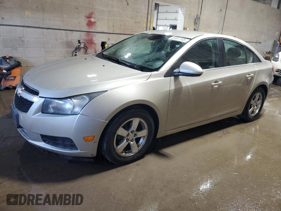 2013 Chevrolet Cruze 1LT with VIN 1G1PC5SB9D7220387, listed as a Copart auction lot 55957345 with 258,513 mi miles and Clean Title. Bid and sale history available at DreamBid. Image 1.