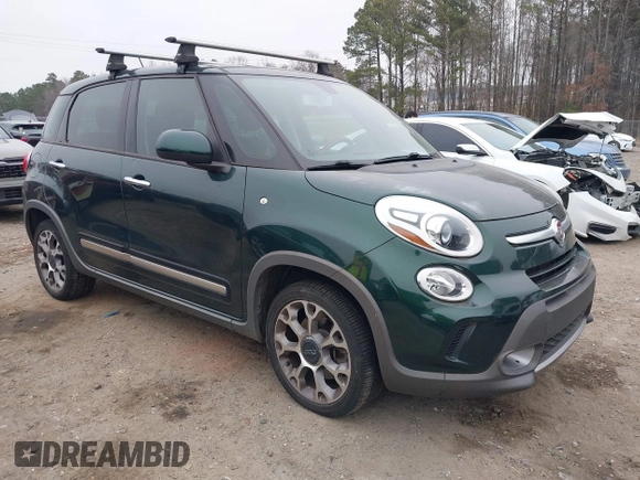 2014 FIAT 500L Trekking with VIN ZFBCFADH5EZ017349, listed as a IAAI auction lot 41528462 with 119,820 mi miles and . Bid and sale history available at DreamBid. Image 1.