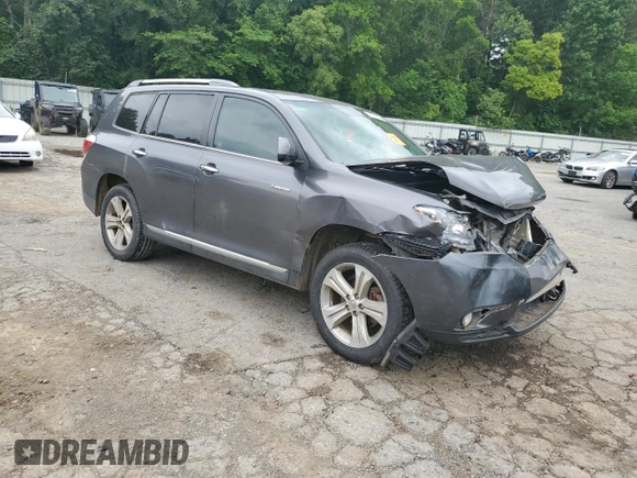 2012 Toyota Highlander Limited z VIN 5TDYK3EH4CS076738, wystawiony jako Copart lot #58552115 z przebiegiem 298 533 mil mil oraz Szkoda całkowita • Salvage title. Historia ofert i sprzedaży dostępna na DreamBid. Obrazek 4.