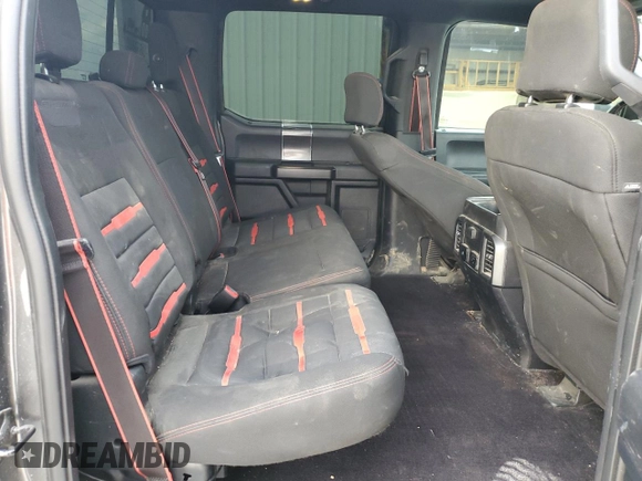 2017 Ford F-150 XL with VIN 1FTEW1EP4HFB03334, listed as a Copart auction lot 80623344 with 123,193 mi miles and Salvage Title. Bid and sale history available at carsss.com. Image 10.