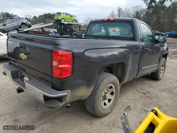 2015 Chevrolet Silverado 1500 Work Truck with VIN 1GCNCPEH0FZ313638, listed as a Copart auction lot 45659565 with 143,760 mi miles and Salvage Title. Bid and sale history available at carsss.com. Image 3.