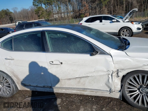 2014 Kia Cadenza Premium with VIN KNALN4D73E5139043, listed as a IAAI auction lot 41395272 with 142,255 mi miles. Bid and sale history available at carsss.com. Image 13.