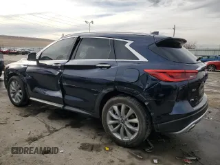 2021 Infiniti QX50 Essential z VIN 3PCAJ5CB0MF118732, wystawiony jako Copart lot #43972565 z przebiegiem 29 402 mil mil oraz Szkoda całkowita • Salvage title. Historia ofert i sprzedaży dostępna na DreamBid. Obrazek 2.