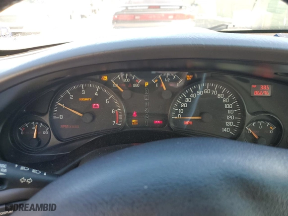 2000 Pontiac Bonneville SSEi with VIN 1G2HZ5412Y4134705, listed as a Copart auction lot 81619704 with NaN miles and Salvage Title. Bid and sale history available at carsss.com. Image 9.