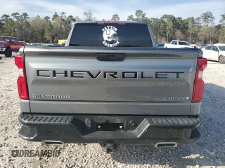 2021 Chevrolet Silverado 1500 Custom Trail Boss with VIN 3GCPYCEF4MG226338, listed as a Copart auction lot 49102115 with 76,117 mi miles and Salvage Title. Bid and sale history available at DreamBid. Image 6.