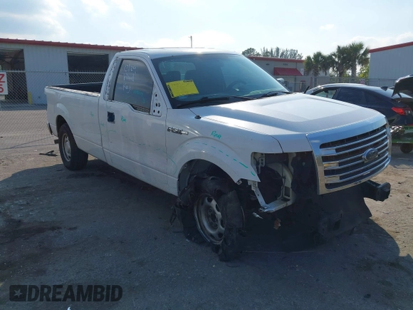 2013 Ford F-150 XL with VIN 1FTNF1CF5DKF81578, listed as a IAAI auction lot 41319200 with 251,998 mi miles. Bid and sale history available at carsss.com. Image 1.
