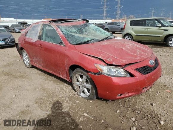 2007 Toyota Camry CE with VIN 4T1BE46K37U114986, listed as a Copart auction lot 49714845 with Not Provided miles and Salvage Title. Bid and sale history available at carsss.com. Image 4.
