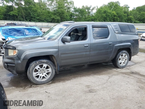2008 Honda Ridgeline RTL z VIN 2HJYK16528H529507, wystawiony jako Copart lot #60049855 z przebiegiem 173 863 mil mil oraz Szkoda całkowita • Salvage title. Historia ofert i sprzedaży dostępna na DreamBid. Obrazek 1.