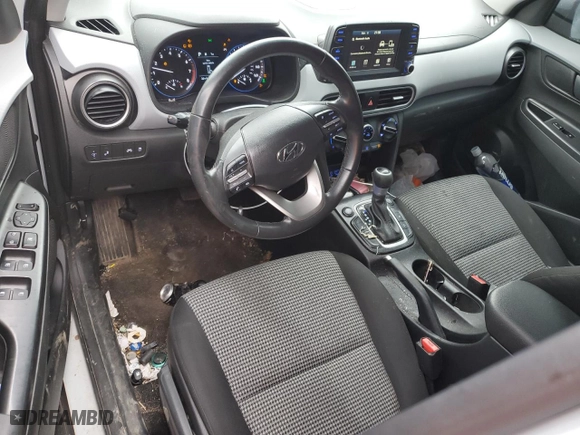 2021 Hyundai Kona SEL with VIN KM8K2CAA1MU631877, listed as a Copart auction lot 47618925 with 66,756 mi miles and Salvage Title. Bid and sale history available at carsss.com. Image 8.