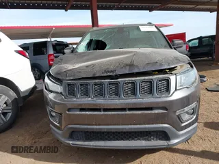 2021 Jeep Compass Altitude with VIN 3C4NJCBB9MT560370, listed as a IAAI auction lot 41583996 with 75,955 mi miles and . Bid and sale history available at DreamBid. Image 12.