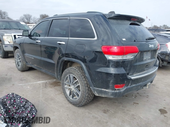 2017 Jeep Grand Cherokee Limited with VIN 1C4RJEBG9HC903298, listed as a IAAI auction lot 41575116 with 132,393 mi miles. Bid and sale history available at carsss.com. Image 3.