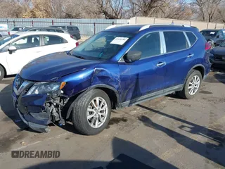 2017 Nissan Rogue SV with VIN KNMAT2MV6HP534295, listed as a IAAI auction lot 41150780 with 131,709 mi miles and . Bid and sale history available at carsss.com. Image 2.