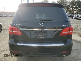 2017 Mercedes-Benz GLS 550 with VIN 4JGDF7DE6HA950752, listed as a Copart auction lot 45538075 with 115,924 mi miles and Salvage title. Bid and sale history available at DreamBid. Image 6.
