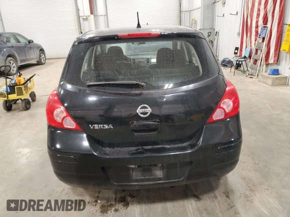 2012 Nissan Versa S with VIN 3N1BC1CP6CK198338, listed as a Copart auction lot 43642095 with 176,766 mi miles and Clean Title. Bid and sale history available at carsss.com. Image 6.