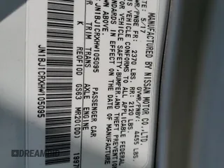 2017 Nissan Rogue Sport S with VIN JN1BJ1CRXHW105095, listed as a Copart auction lot 63677184 with 126,583 mi miles and Salvage Title. Bid and sale history available at carsss.com. Image 13.