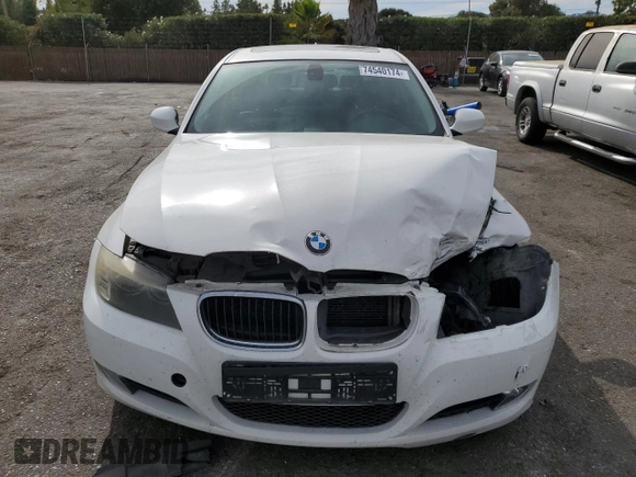 2010 BMW 3 Series 328i with VIN WBAPH5C52AA440273, listed as a Copart auction lot 74540174 with 268,703 mi miles and Salvage title. Bid and sale history available at DreamBid. Image 5.