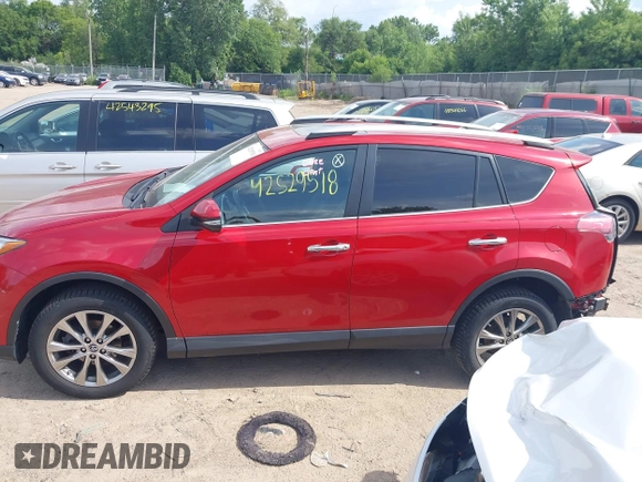 2016 Toyota RAV4 Limited с VIN 2T3DFREV0GW493600, выставлен на аукционе IAAI как лот 42529518 с пробегом 78 609 миль миль и . История ставок и продаж доступна на DreamBid. Изображение 14.