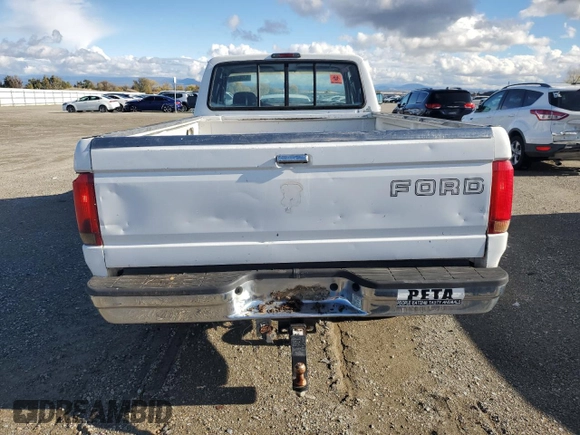 1995 Ford F-150 with VIN 1FTEX15H5SKA17423, listed as a Copart auction lot 82366164 with 0 mi miles and Clean Title. Bid and sale history available at carsss.com. Image 6.