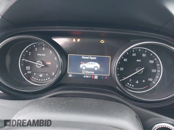 2022 Buick Encore GX Preferred с VIN KL4MMCSL2NB022361, выставлен на аукционе IAAI как лот 41508844 с пробегом 41 817 миль миль и . История ставок и продаж доступна на DreamBid. Изображение 7.