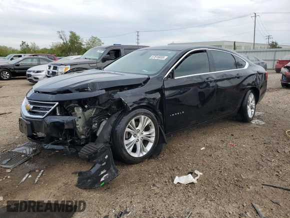 2014 Chevrolet Impala LT с VIN 1G1115SL1EU100770, выставлен на аукционе Copart как лот 57515655 с пробегом 109 165 миль миль и Списание • Salvage title. История ставок и продаж доступна на DreamBid. Изображение 1.