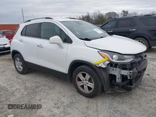 2017 Chevrolet Trax LT with VIN KL7CJLSB9HB217313, listed as a IAAI auction lot 41309364 with 90,460 mi miles. Bid and sale history available at carsss.com. Image 1.