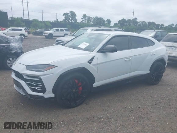 2020 Lamborghini Urus z VIN ZPBUA1ZL9LLA10233, wystawiony jako IAAI lot #39731921 z przebiegiem 41 071 mil mil oraz . Historia ofert i sprzedaży dostępna na DreamBid. Obrazek 18.