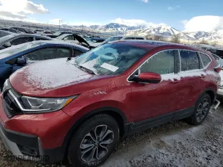 2020 Honda CR-V EX-L with VIN 5J6RW2H85LL015411, listed as a Copart auction lot 45517295 with 55,039 mi miles and Salvage Title. Bid and sale history available at carsss.com. Image 1.
