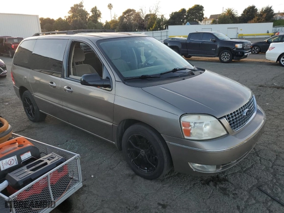 2006 Ford Freestar Wagon SEL with VIN 2FMZA52236BA43475, listed as a Copart auction lot 88723025 with NaN miles and Salvage Title. Bid and sale history available at carsss.com. Image 4.