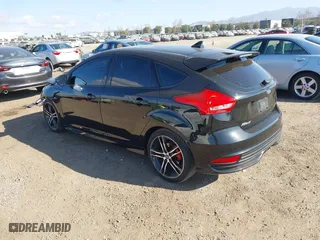 2015 Ford Focus ST with VIN 1FADP3L96FL221639, listed as a IAAI auction lot 41342369 with 110,267 mi miles. Bid and sale history available at carsss.com. Image 3.