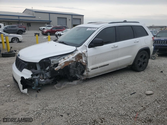 2018 Jeep Grand Cherokee Laredo E with VIN 1C4RJFAGXJC383660, listed as a Copart auction lot 47542415 with 145,585 mi miles and Salvage Title. Bid and sale history available at carsss.com. Image 1.