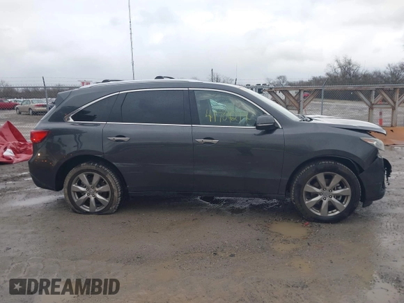 2014 Acura MDX Advance with VIN 5FRYD4H88EB006239, listed as a IAAI auction lot 41704214 with 165,251 mi miles and . Bid and sale history available at carsss.com. Image 14.