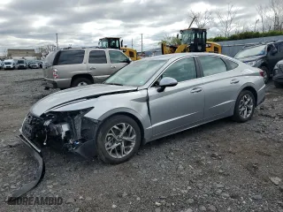 2021 Hyundai Sonata SEL with VIN 5NPEL4JA6MH102388, listed as a Copart auction lot 53432535 with 11,722 mi miles and Salvage Title. Bid and sale history available at carsss.com. Image 1.