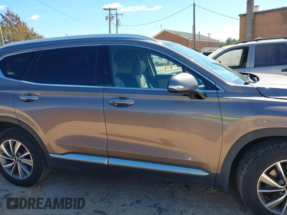 2020 Hyundai Santa Fe SEL w/SULEV with VIN 5NMS33AD8LH256698, listed as a IAAI auction lot 41744040 with 54,832 mi miles. Bid and sale history available at carsss.com. Image 13.