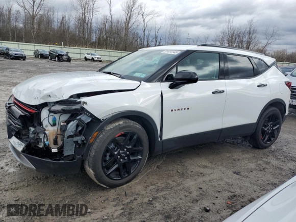 2024 Chevrolet Blazer LT with VIN 3GNKBHR45RS203471, listed as a Copart auction lot 51414145 with 4,462 mi miles and Salvage title. Bid and sale history available at DreamBid. Image 1.
