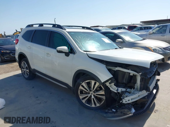 2022 Subaru Ascent Limited with VIN 4S4WMAPD9N3444167, listed as a IAAI auction lot 41866567 with 19,120 mi miles and . Bid and sale history available at DreamBid. Image 1.