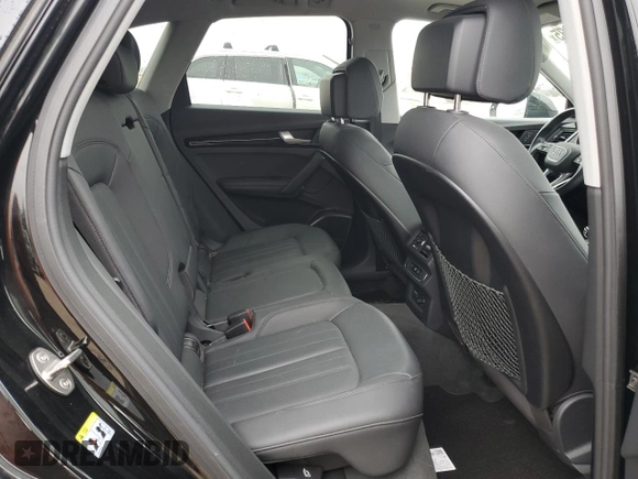2020 Audi Q5 Premium Plus with VIN WA1BNAFY4L2065613, listed as a Copart auction lot 60804035 with 52,698 mi miles and Salvage title. Bid and sale history available at DreamBid. Image 10.