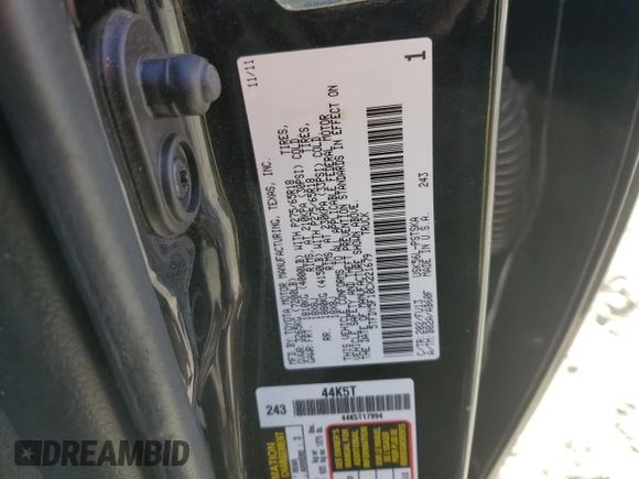 2012 Toyota Tundra 4WD Truck with VIN 5TFDY5F10CX221679, listed as a Copart auction lot 86716234 with 209,394 mi miles and Clean Title. Bid and sale history available at carsss.com. Image 13.