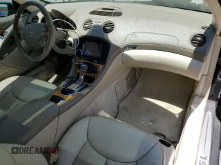 2006 Mercedes-Benz SL 500 with VIN WDBSK75F06F109541, listed as a Copart auction lot 61430545 with 106,428 mi miles and Salvage title. Bid and sale history available at DreamBid. Image 8.