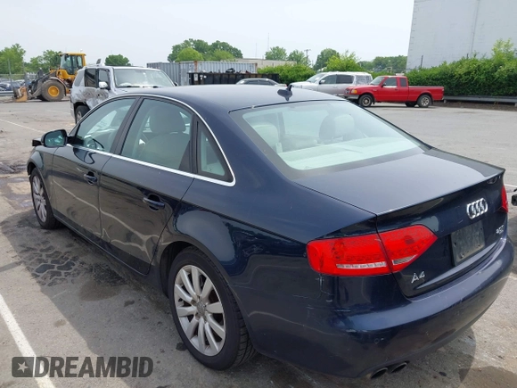 2011 Audi A4 Premium Plus с VIN WAUFFAFL9BN045134, выставлен на аукционе IAAI как лот 42274400 с пробегом 200 406 миль миль и . История ставок и продаж доступна на DreamBid. Изображение 3.