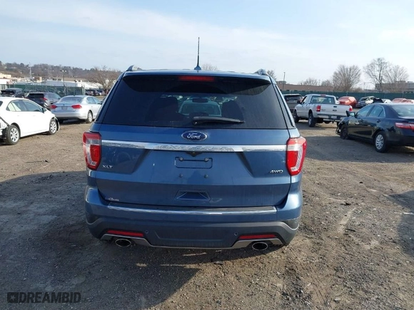 2018 Ford Explorer XLT with VIN 1FM5K8D81JGA51154, listed as a IAAI auction lot 41786582 with 74,205 mi miles. Bid and sale history available at carsss.com. Image 16.