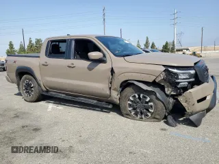 2022 Nissan Frontier Pro-X z VIN 1N6ED1EJ7NN616562, wystawiony jako Copart lot #62711855 z przebiegiem 19 579 mil mil oraz Szkoda całkowita • Salvage title. Historia ofert i sprzedaży dostępna na DreamBid. Obrazek 4.
