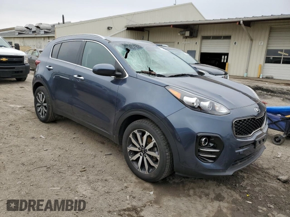 2017 Kia Sportage EX with VIN KNDPN3AC0H7221529, listed as a Copart auction lot 50746895 with 70,557 mi miles and Salvage Title. Bid and sale history available at carsss.com. Image 4.