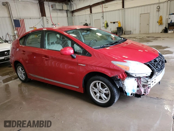 2010 Toyota Prius II with VIN JTDKN3DUXA0221857, listed as a Copart auction lot 53440815 with 223,122 mi miles and Non Repairable. Bid and sale history available at DreamBid. Image 4.