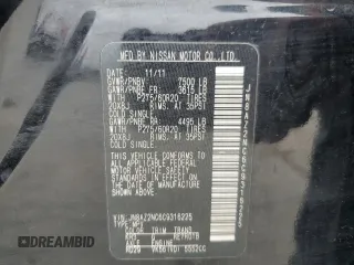 2012 Infiniti QX56 8-passenger z VIN JN8AZ2NC6C9316225, wystawiony jako Copart lot #42955725 z przebiegiem 204 534 mil mil oraz Szkoda całkowita • Salvage title. Historia ofert i sprzedaży dostępna na DreamBid. Obrazek 13.