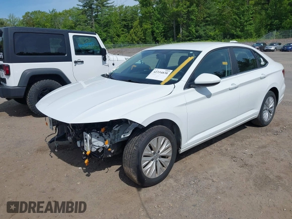 2019 Volkswagen Jetta S z VIN 3VWC57BU7KM243356, wystawiony jako IAAI lot #42334838 z przebiegiem 48 343 mil mil oraz . Historia ofert i sprzedaży dostępna na DreamBid. Obrazek 2.