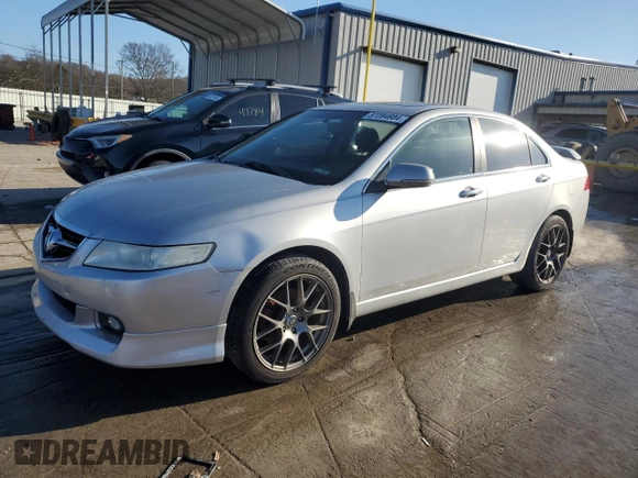 2005 Acura TSX with VIN JH4CL95985C020372, listed as a Copart auction lot 87284684 with 295,848 mi miles and Salvage Title. Bid and sale history available at DreamBid. Image 1.