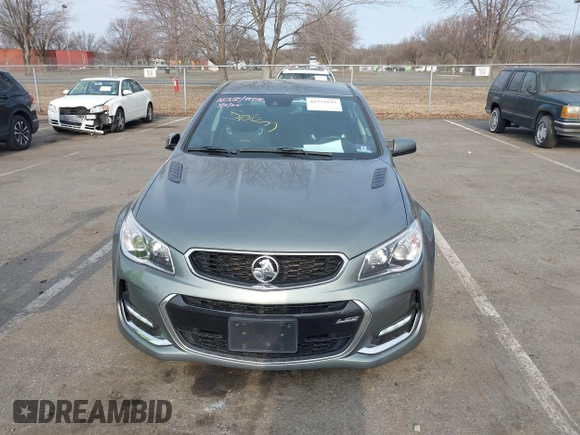 2016 Chevrolet SS with VIN 6G3F25RW2GL208949, listed as a IAAI auction lot 41772533 with 34,821 mi miles. Bid and sale history available at carsss.com. Image 12.