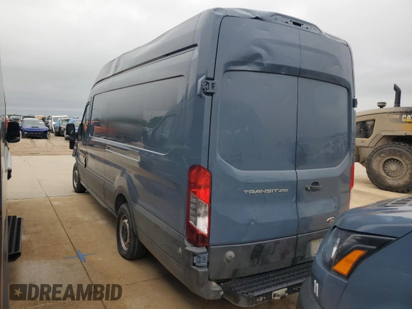 2019 Ford Transit with VIN 1FTYR3XM8KKB78412, listed as a Copart auction lot 49901755 with Not Provided miles and Clean Title. Bid and sale history available at carsss.com. Image 2.